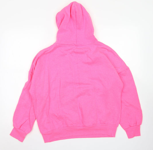 Hangover Hoodie Womens Pink  Polyester Pullover Hoodie Size S
