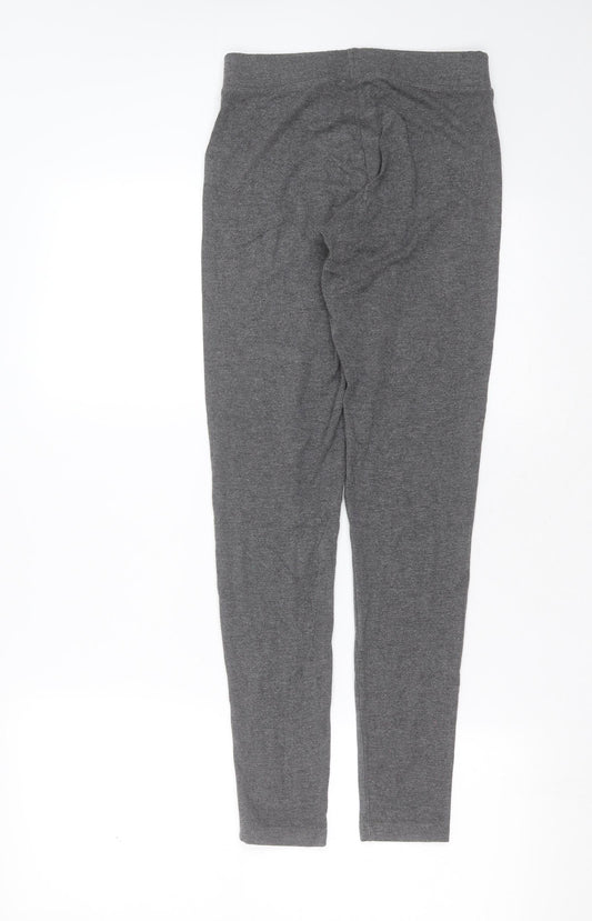 Gap Womens Grey  Viscose Carrot Leggings Size S L28 in