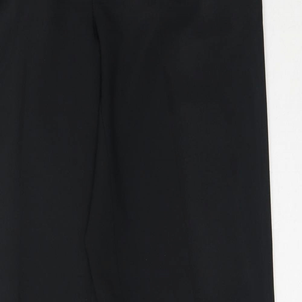 New Look Womens Black  Polyester Trousers  Size 12 L32 in Regular