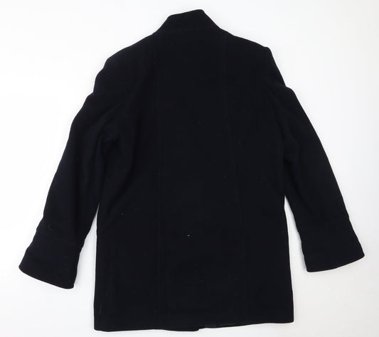 Isabelle Womens Blue   Overcoat Coat Size 12