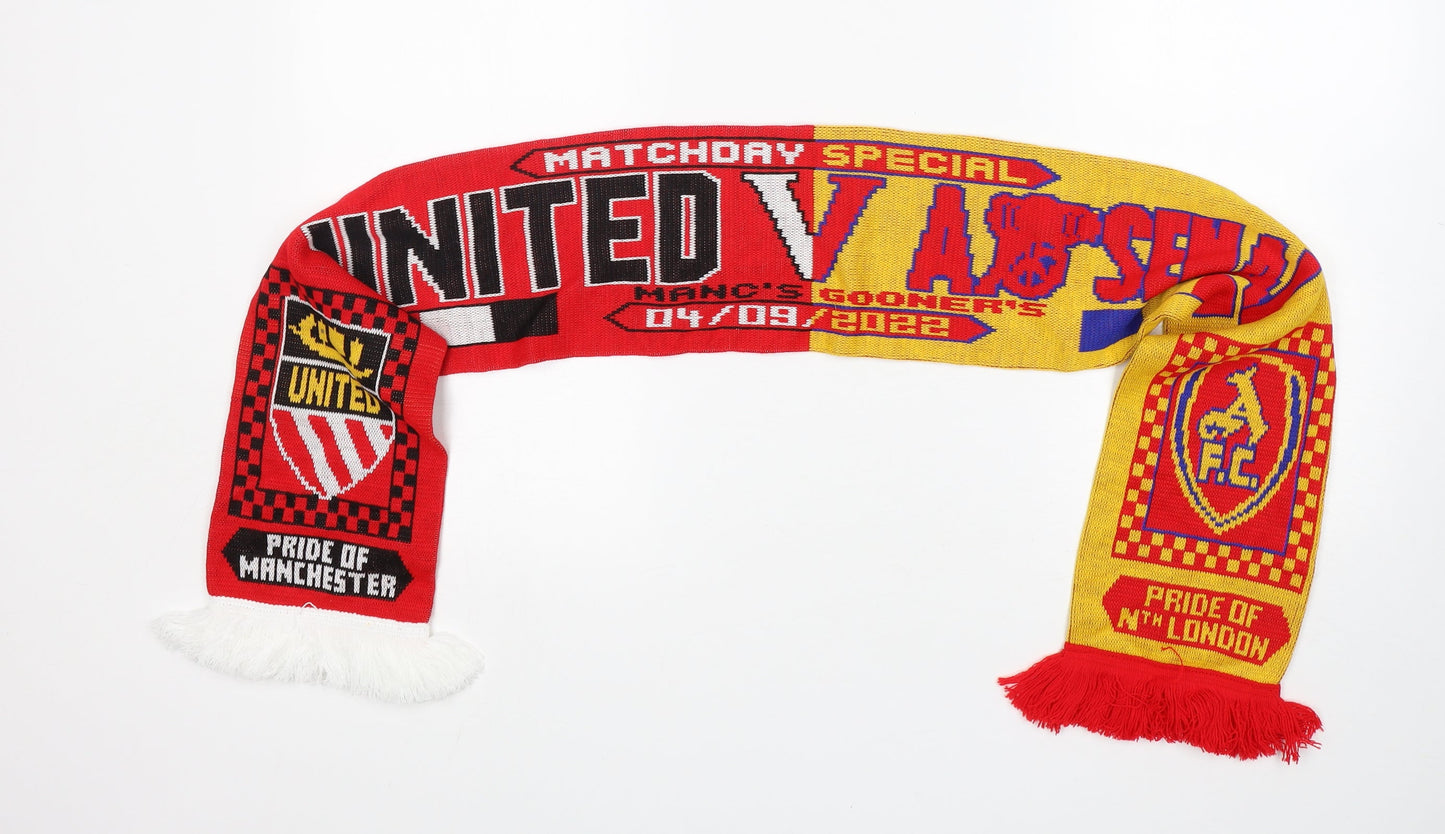Preworn Football Scarf   - Manchester United VS Arsenal