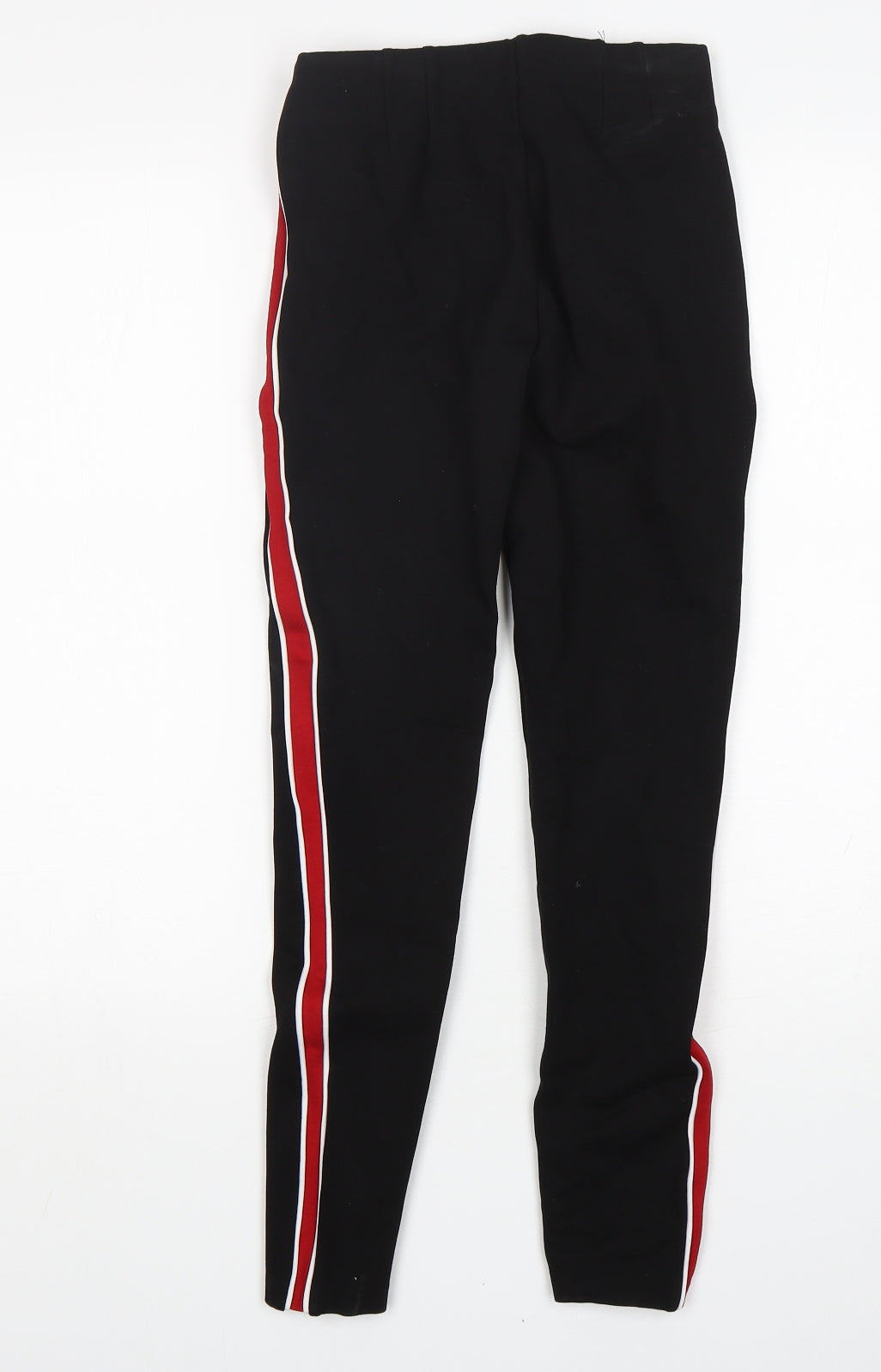Zara Womens Black  Viscose Capri Leggings Size XS L26 in