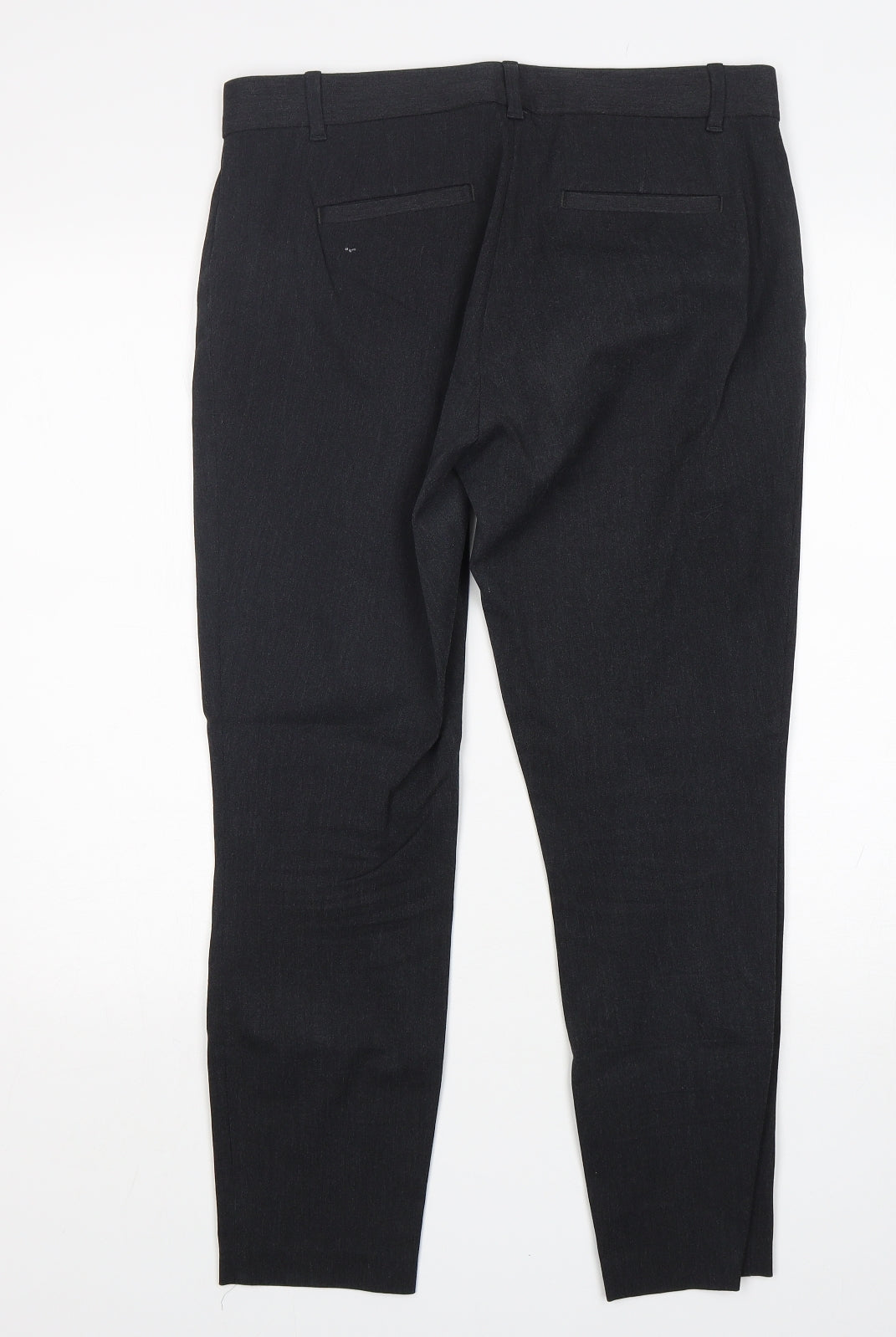 Gap Womens Grey  Cotton Trousers  Size 8 L27 in Slim