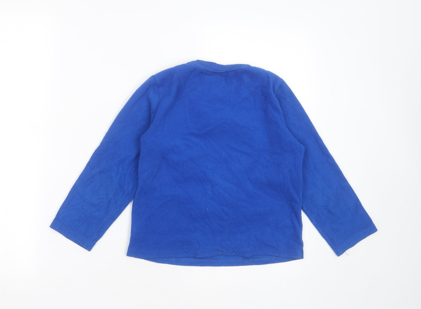 Primark Boys Blue Solid Polyester  Pyjama Top Size 7-8 Years   - STAR WARS