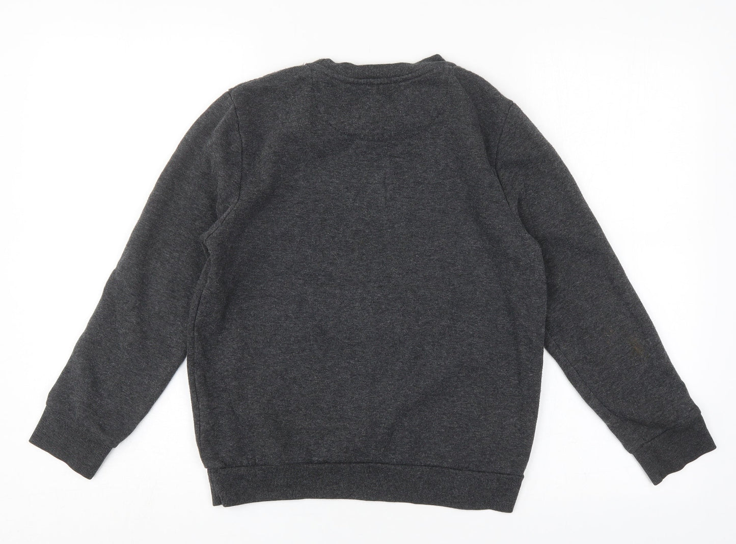 Primark Boys Grey  Cotton Pullover Sweatshirt Size 11-12 Years  Pullover - Harlem