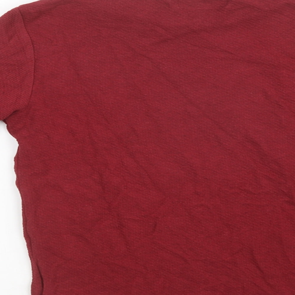 NEXT Boys Red  Cotton Pullover Sweatshirt Size 10 Years