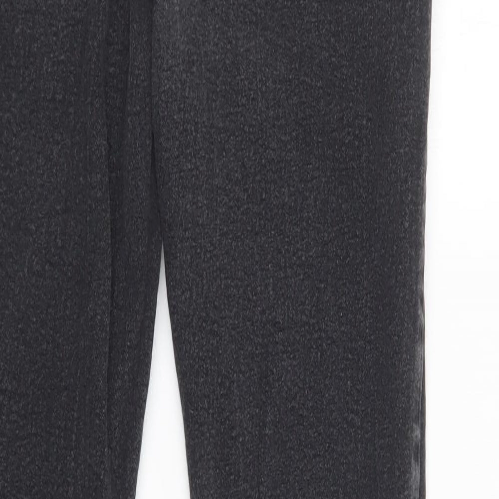Boohoo Womens Black  Viscose Skinny Jeans Size 8 L28 in Regular Button