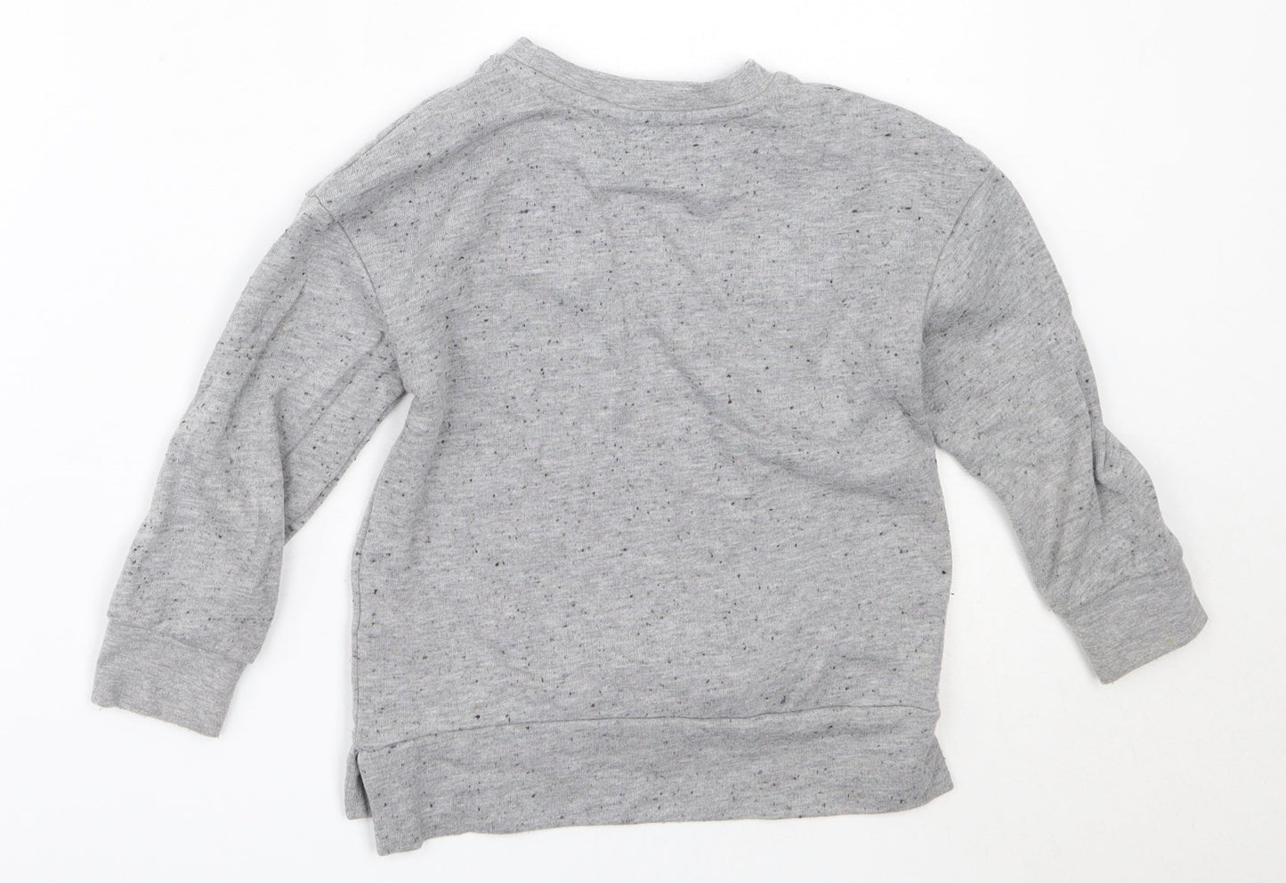 George Boys Grey  Polyester Pullover Sweatshirt Size 3-4 Years