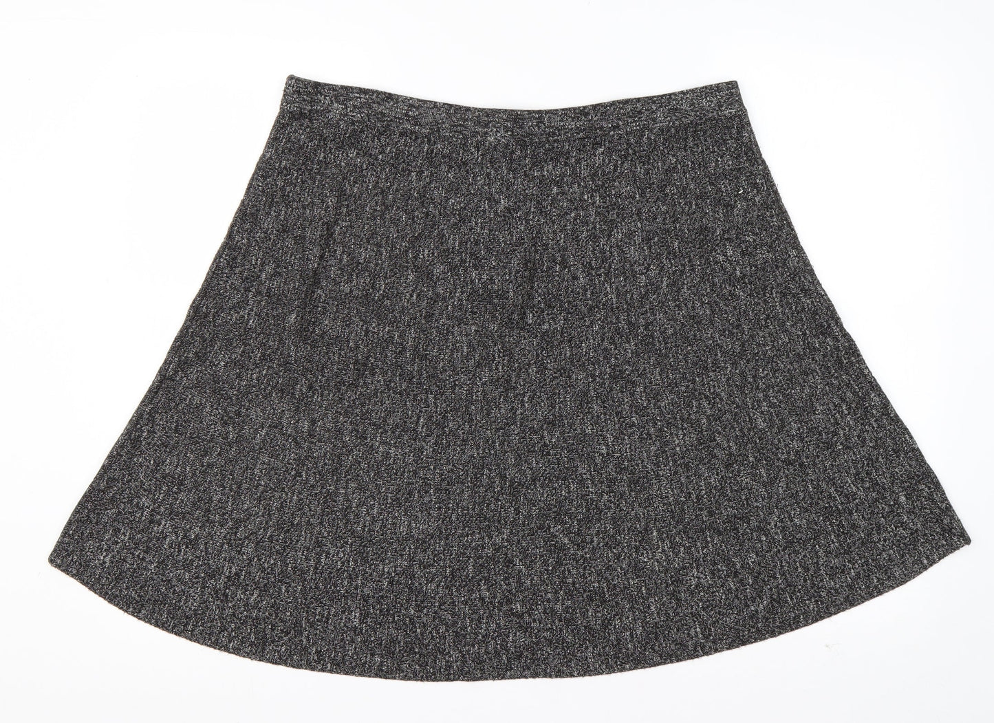 Max Studio Womens Grey  Acrylic Flare Skirt Size XL