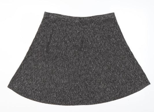 Max Studio Womens Grey  Acrylic Flare Skirt Size XL