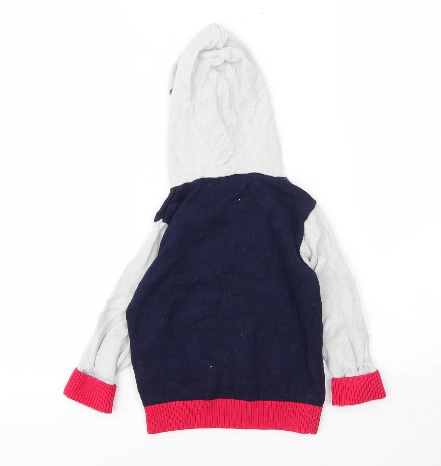 Studio Boys Blue  Cotton Pullover Hoodie Size 3 Years