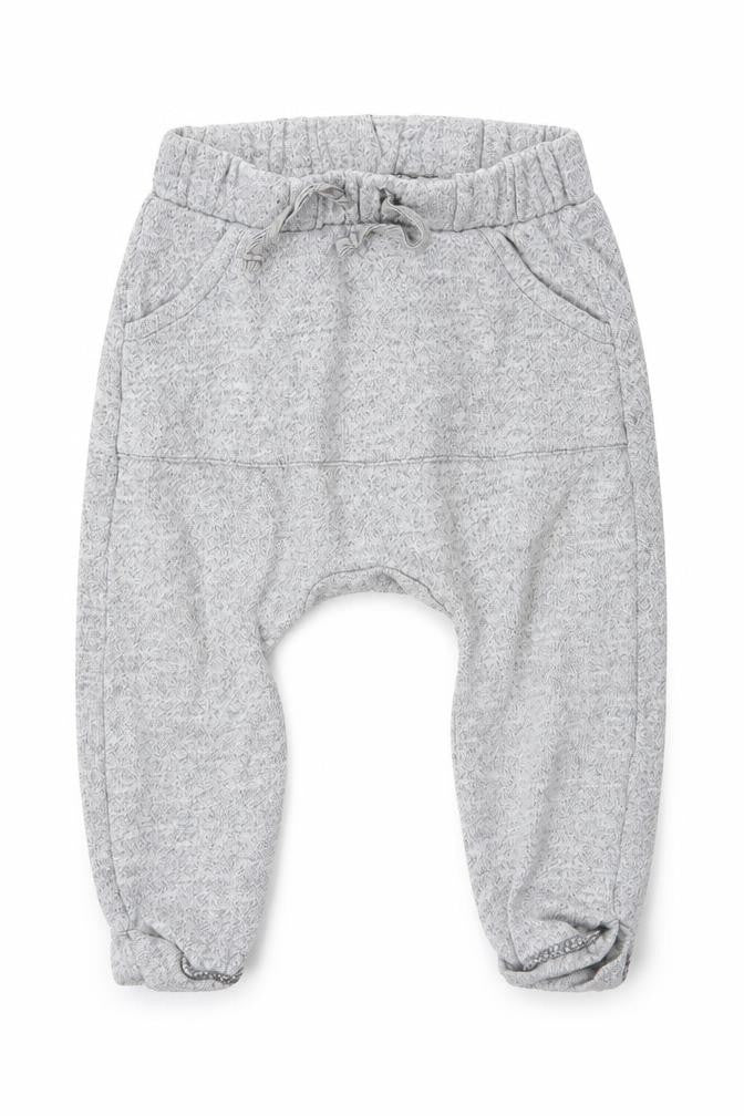TU Baby Grey  Cotton Capri Leggings Size 12 Months  Drawstring