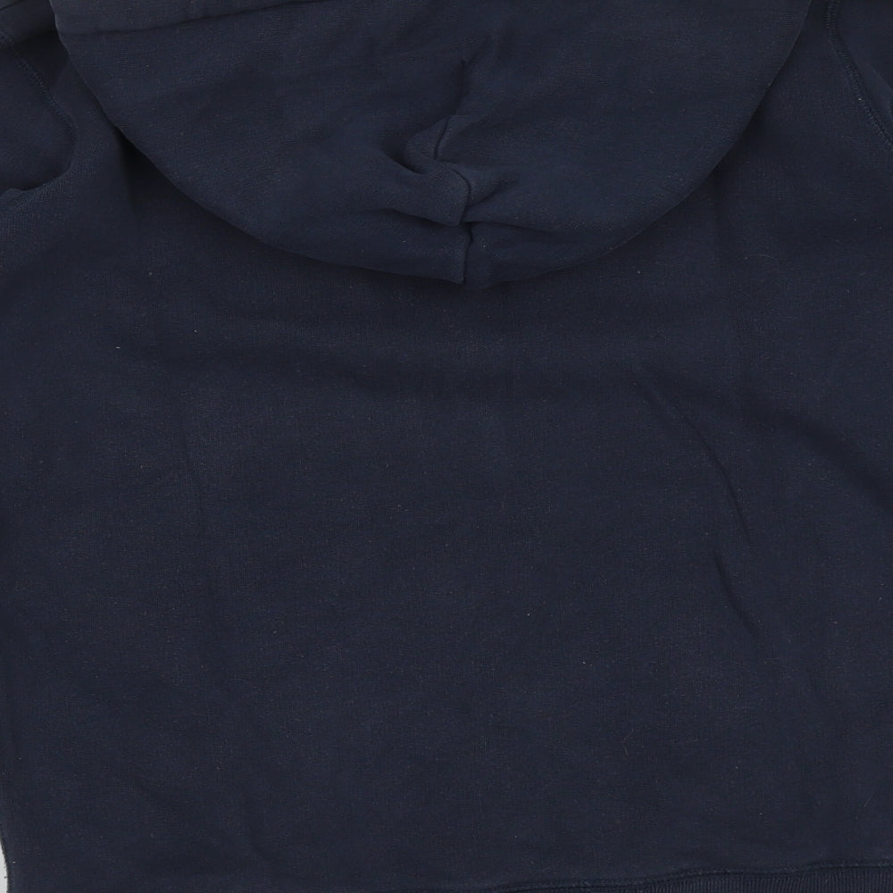 Jack Wills Womens Blue  Cotton Pullover Hoodie Size 8
