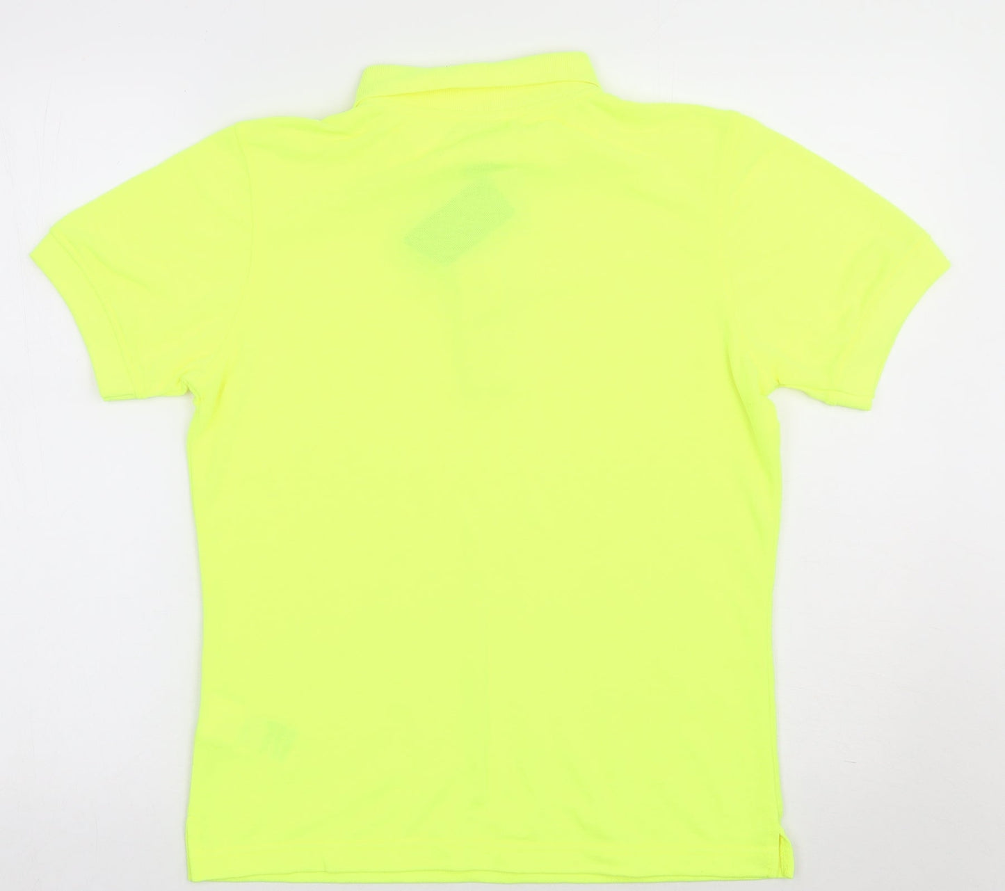 James & Nicholson Womens Yellow  Polyester Basic Polo Size M Collared - work wear