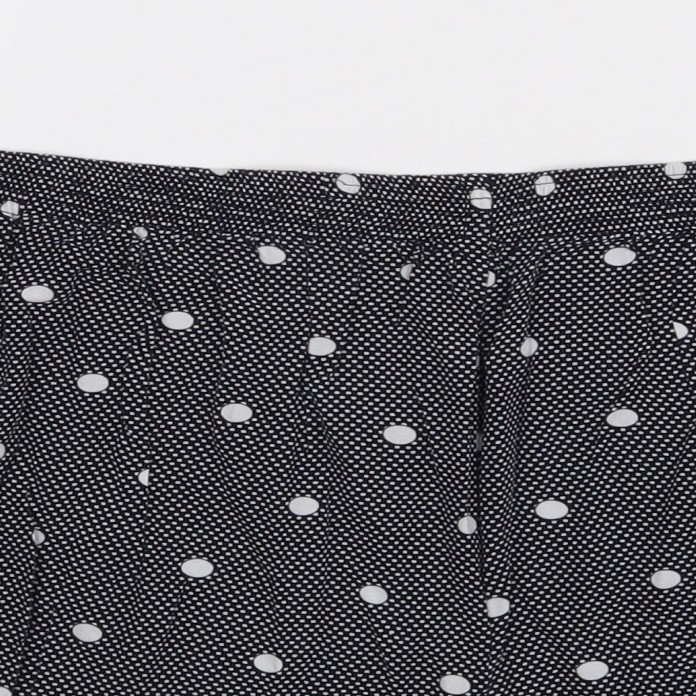 matalab Womens Blue Polka Dot Viscose Sweat Shorts Size 20 L3 in Regular