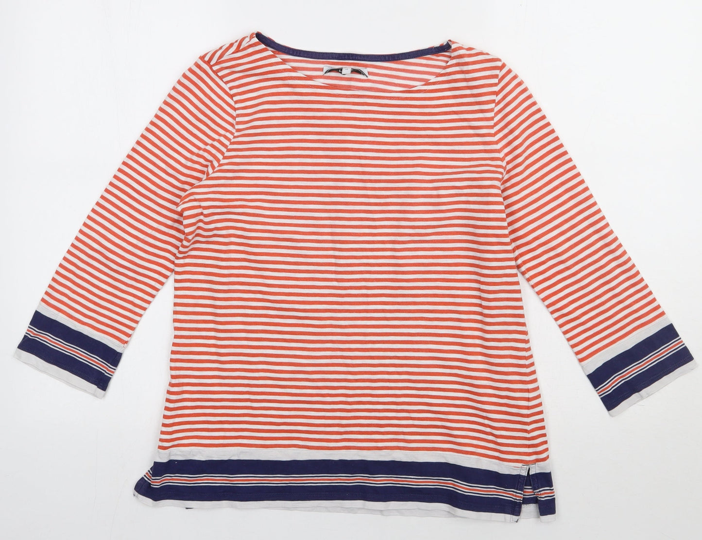NEXT Womens Orange  Cotton Pullover Sweatshirt Size 10  Pullover