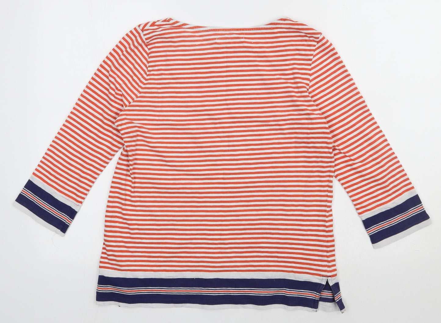 NEXT Womens Orange  Cotton Pullover Sweatshirt Size 10  Pullover