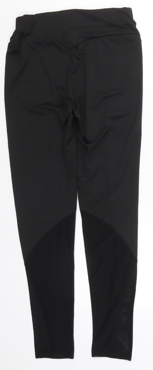 SheIn Womens Black  Polyester Carrot Leggings Size S L26 in