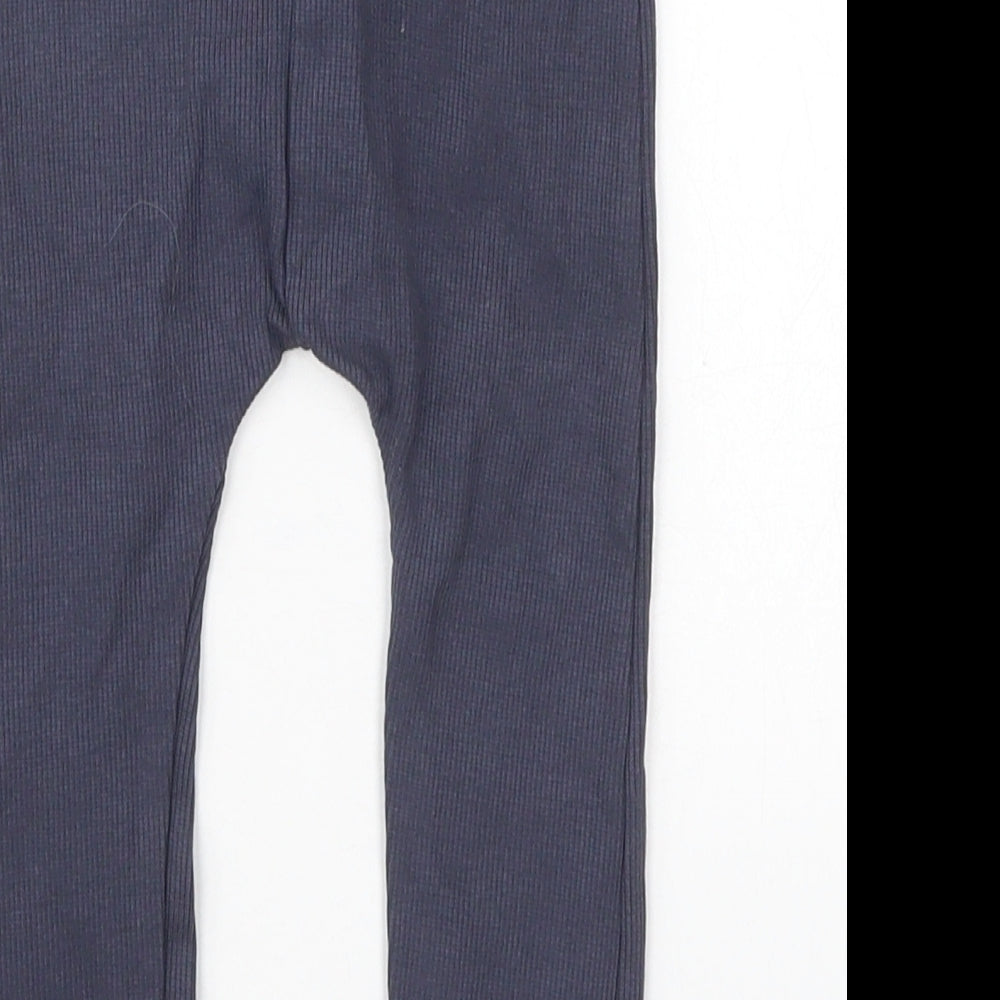 TU Baby Blue  Cotton Capri Leggings Size 18-24 Months