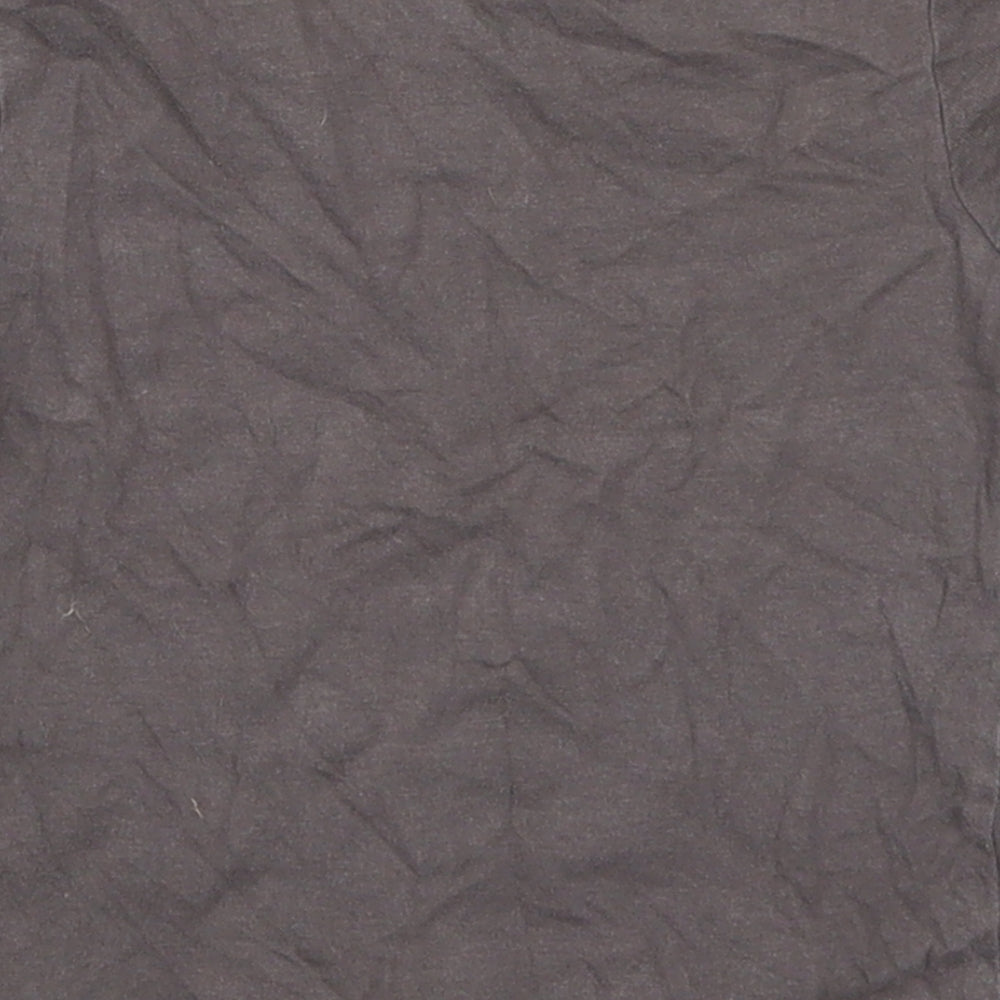 Primark Girls Grey  Cotton Basic T-Shirt Size 18-24 Months Crew Neck Pullover - Let's Have Fun