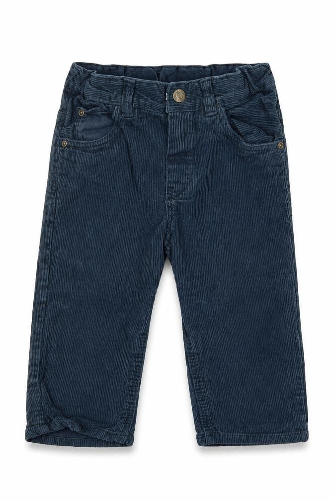 H&M Baby Blue  Cotton Capri Jeans Size 12 Months  Button