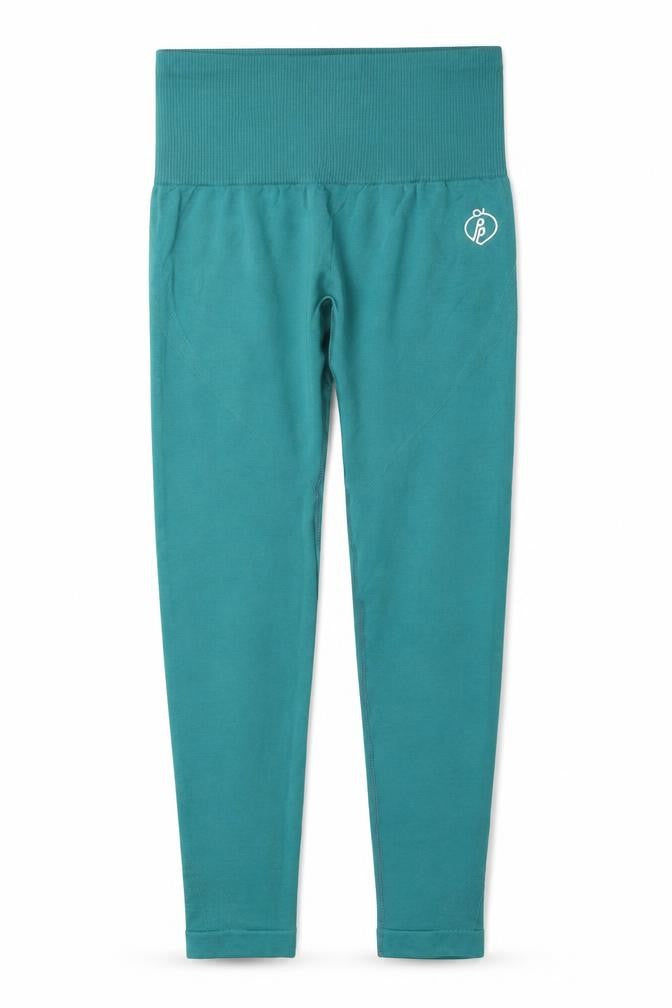 Preworn Womens Green  Polyester Blend Cropped Leggings Size 24 in L23 in Extra-Slim