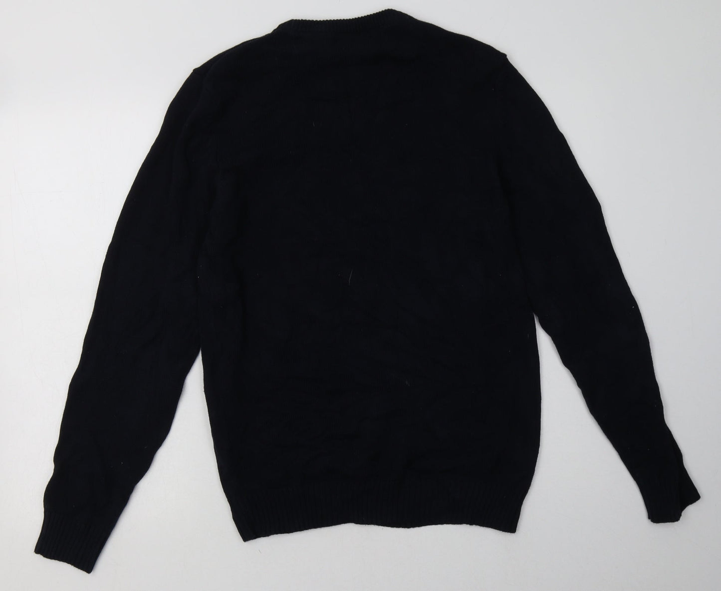 BHS Mens Blue  Cotton Pullover Sweatshirt Size S