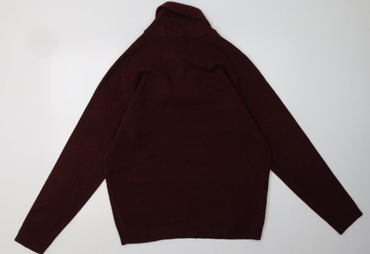 George Mens Red  Acrylic  Sweatshirt Size L