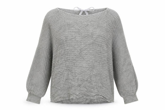 Preworn Womens Grey  Acrylic Pullover Sweatshirt Size S  Pullover