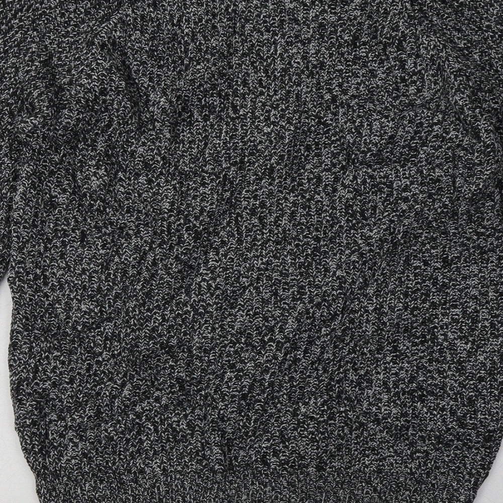 Cedar Wood State Mens Grey  Acrylic Pullover Sweatshirt Size M