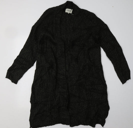 Matalan Womens Green V-Neck  Acrylic Cardigan Jumper Size M