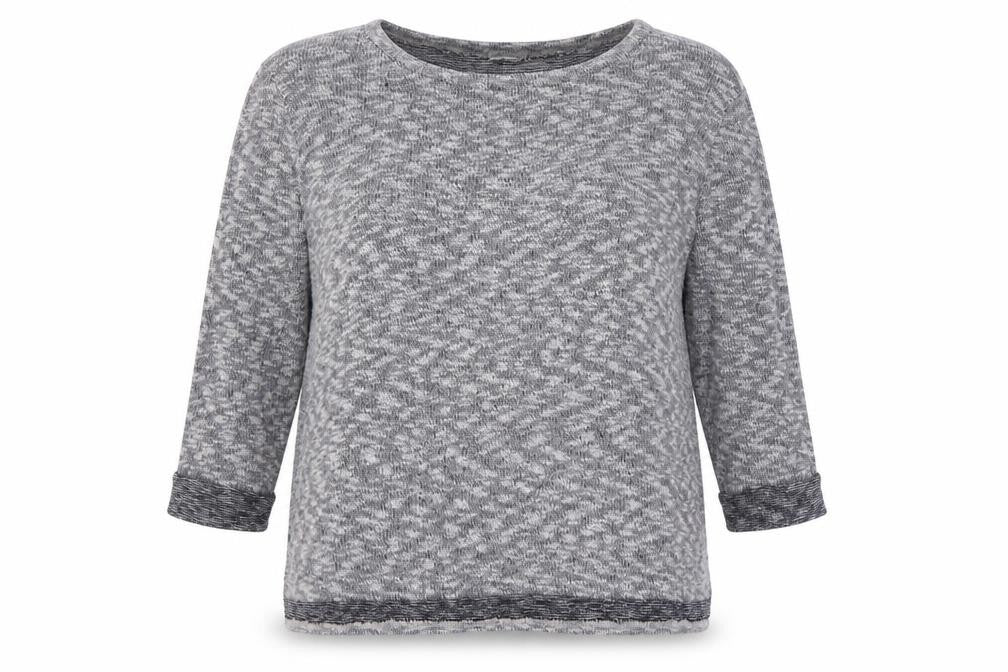River Island Womens Grey  Polyester Pullover Sweatshirt Size 16  Pullover