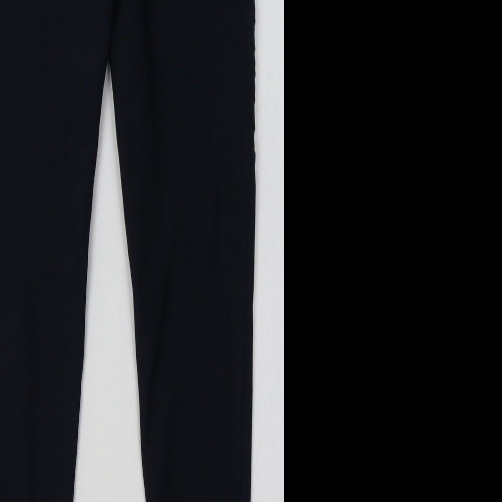 MPG Womens Blue  Polyester Sweatpants Leggings Size 8 L28 in Regular