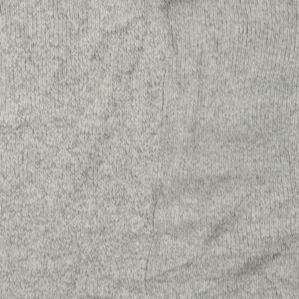 Marks and Spencer Womens Grey Striped Acrylic Pullover Sweatshirt Size S  Pullover