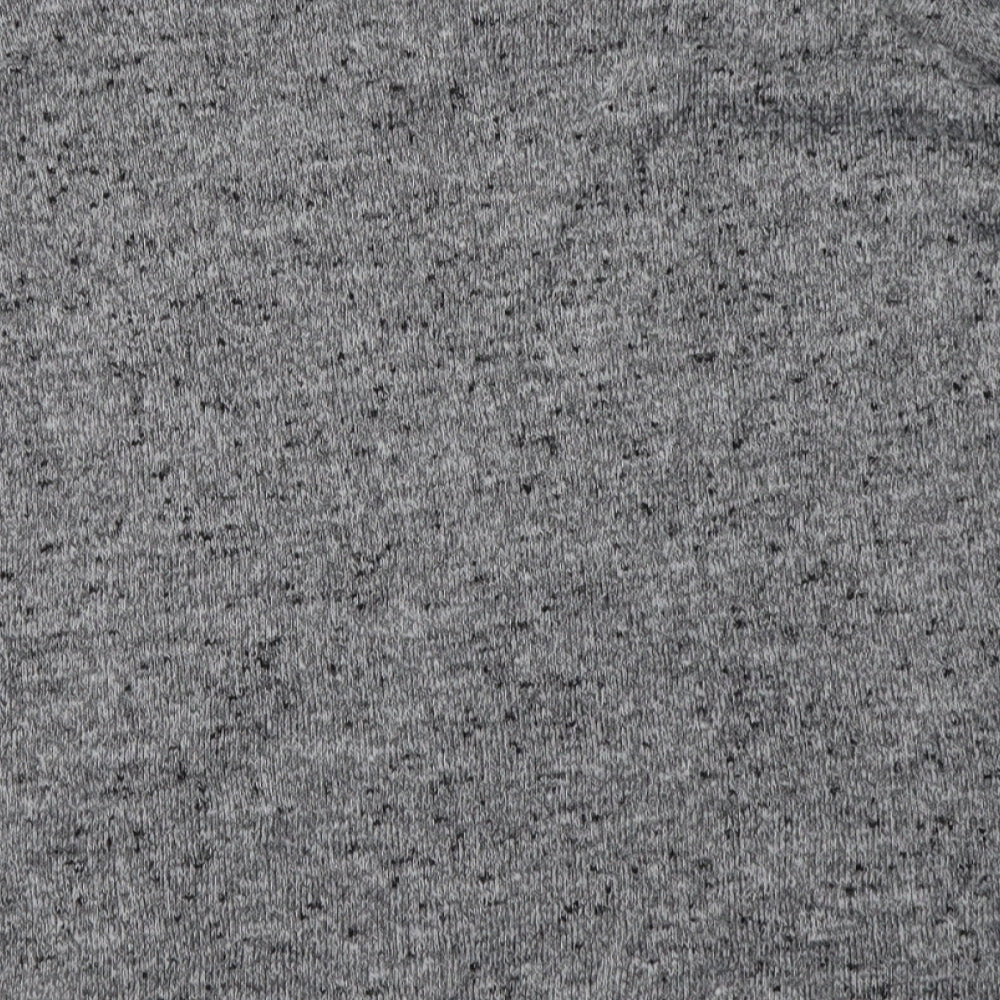 New Look Womens Grey Animal Print Polyester Pullover Sweatshirt Size 12  Pullover - Owl