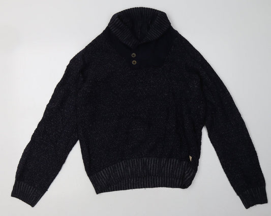 Marks and Spencer Mens Blue  Acrylic Pullover Sweatshirt Size M