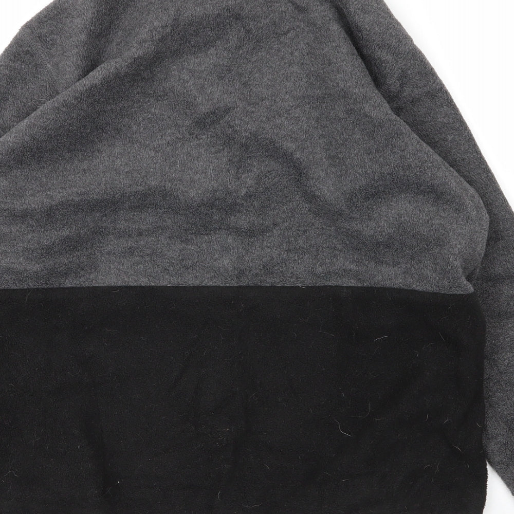Catalina Mens Grey High Neck  Polyester Pullover Jumper Size S