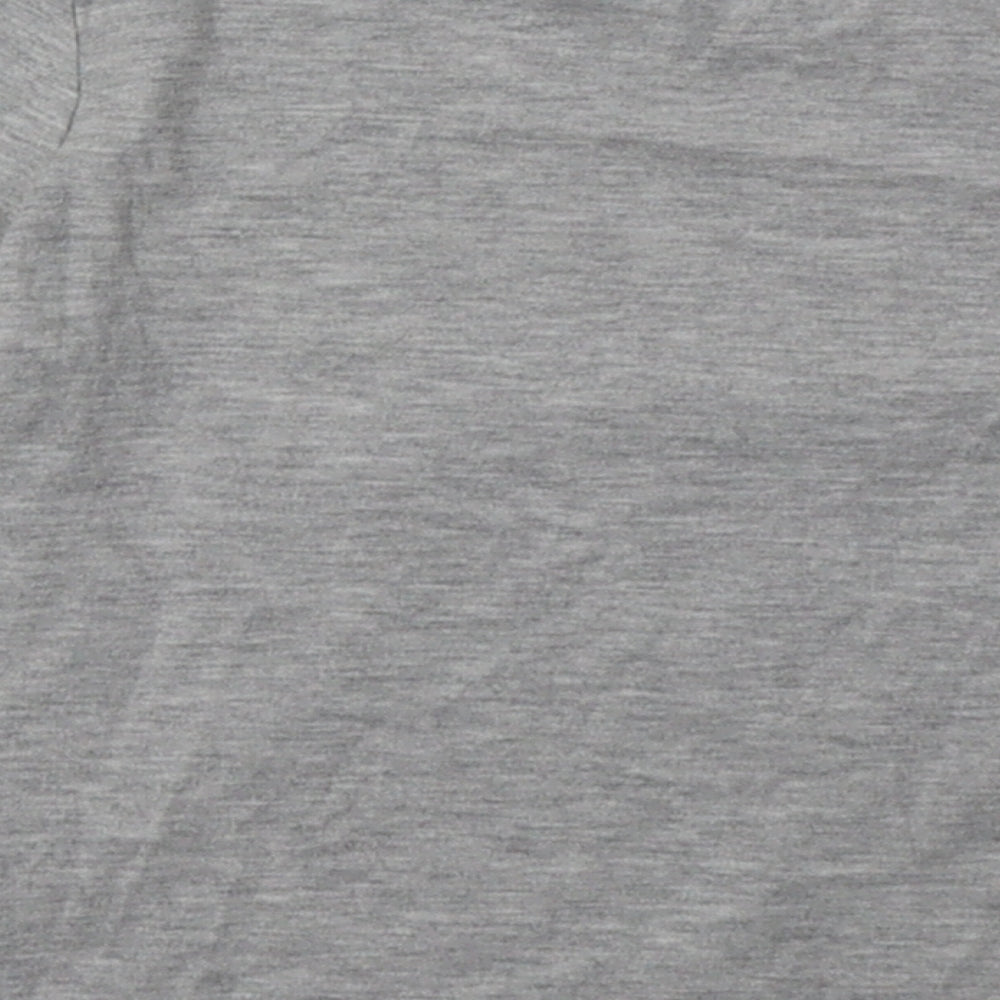 George Boys Grey  Polyester Basic Casual Size 2-3 Years Crew Neck Pullover - cool dude