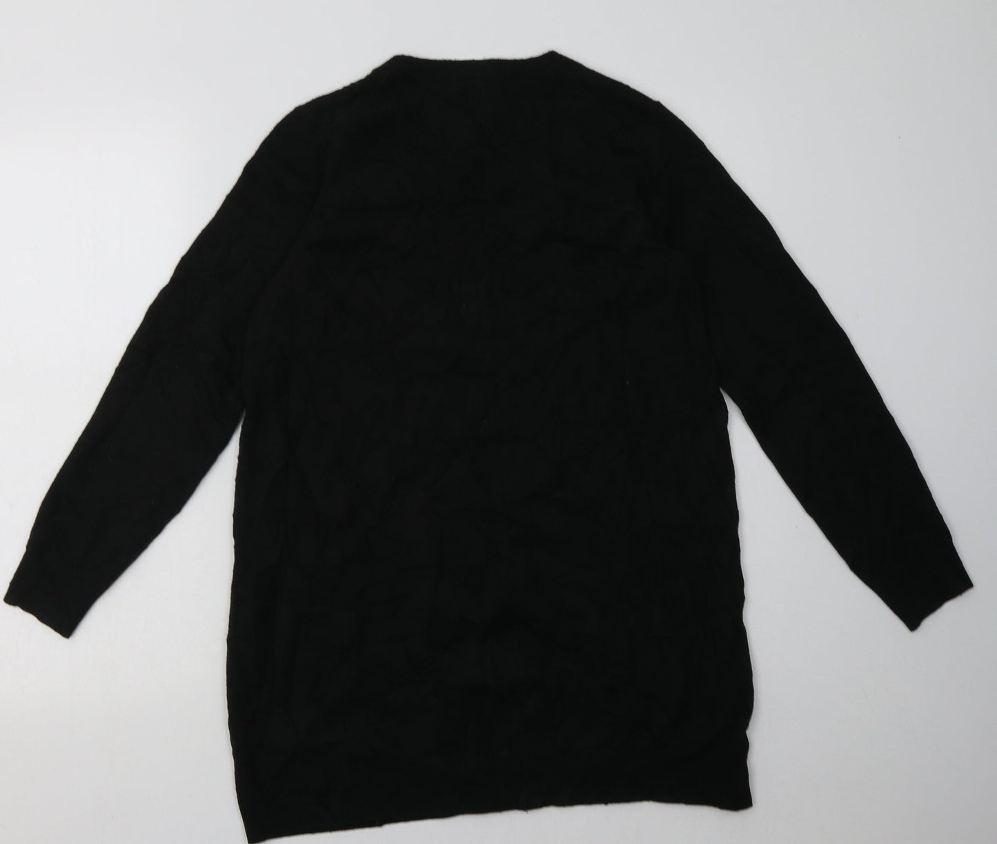 Marks and Spencer Womens Black  Acrylic Pullover Sweatshirt Size 10  Pullover