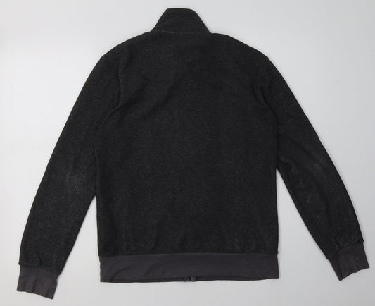 TITLE Womens Grey  Polyester Full Zip Sweatshirt Size 10  Zip