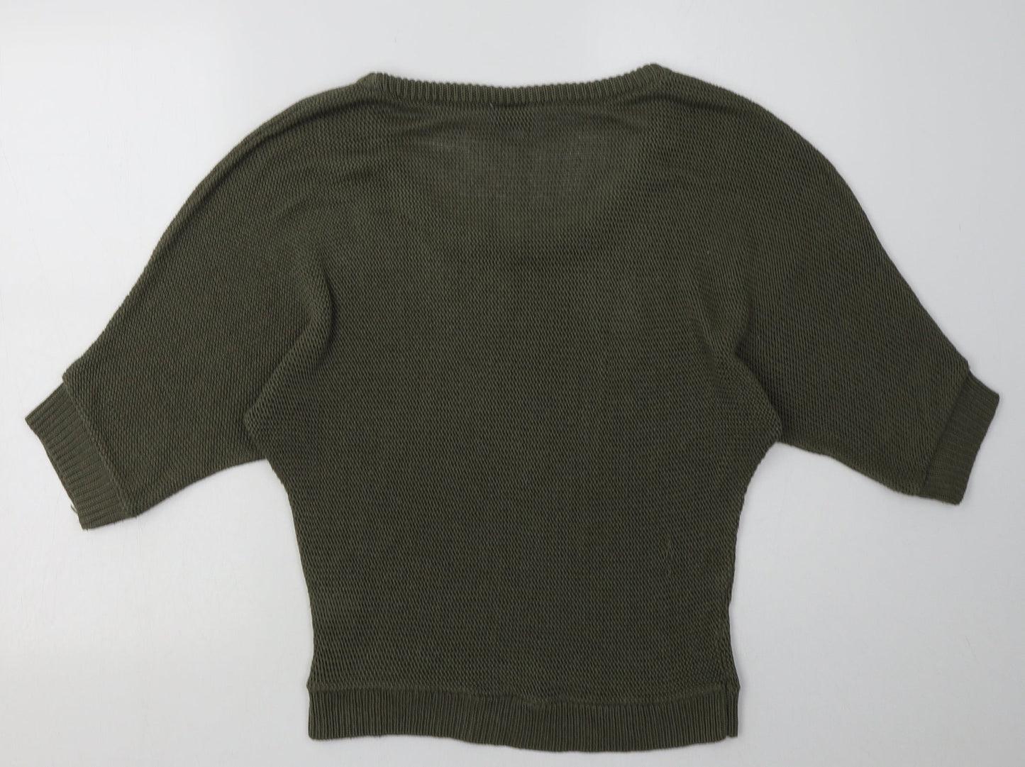 Sparkle & Fade Womens Green  Acrylic Pullover Sweatshirt Size L  Pullover