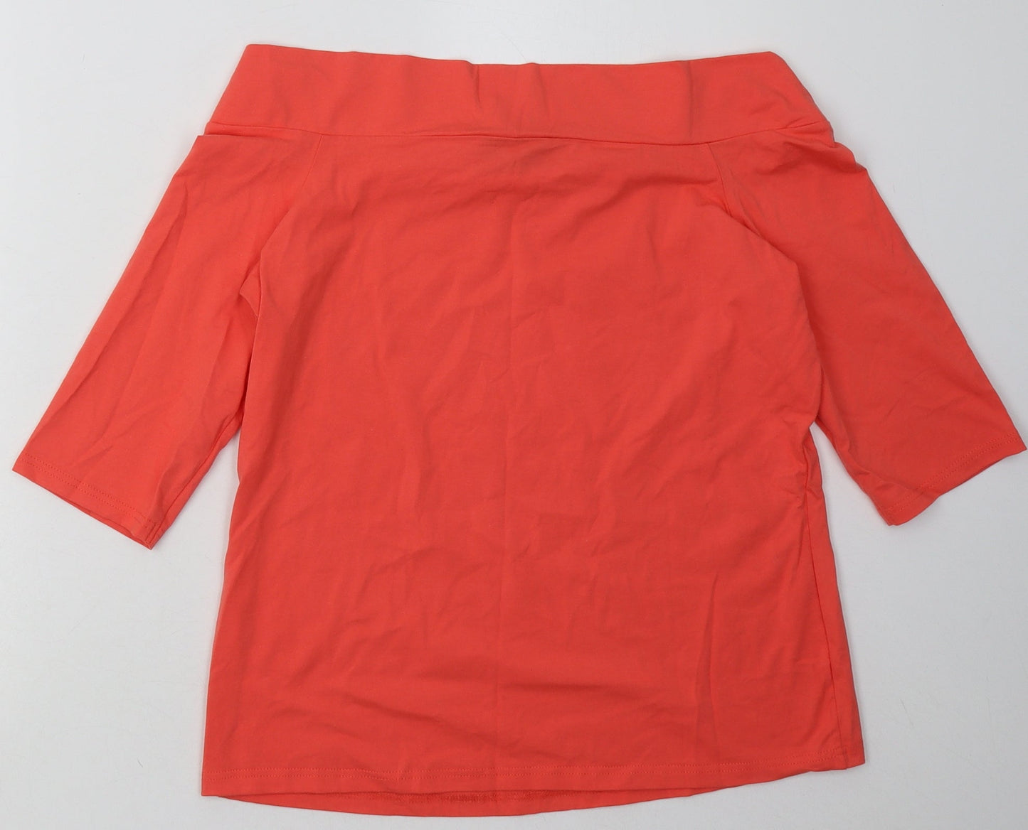 Wallis Womens Pink  Cotton Pullover Sweatshirt Size 12  Pullover