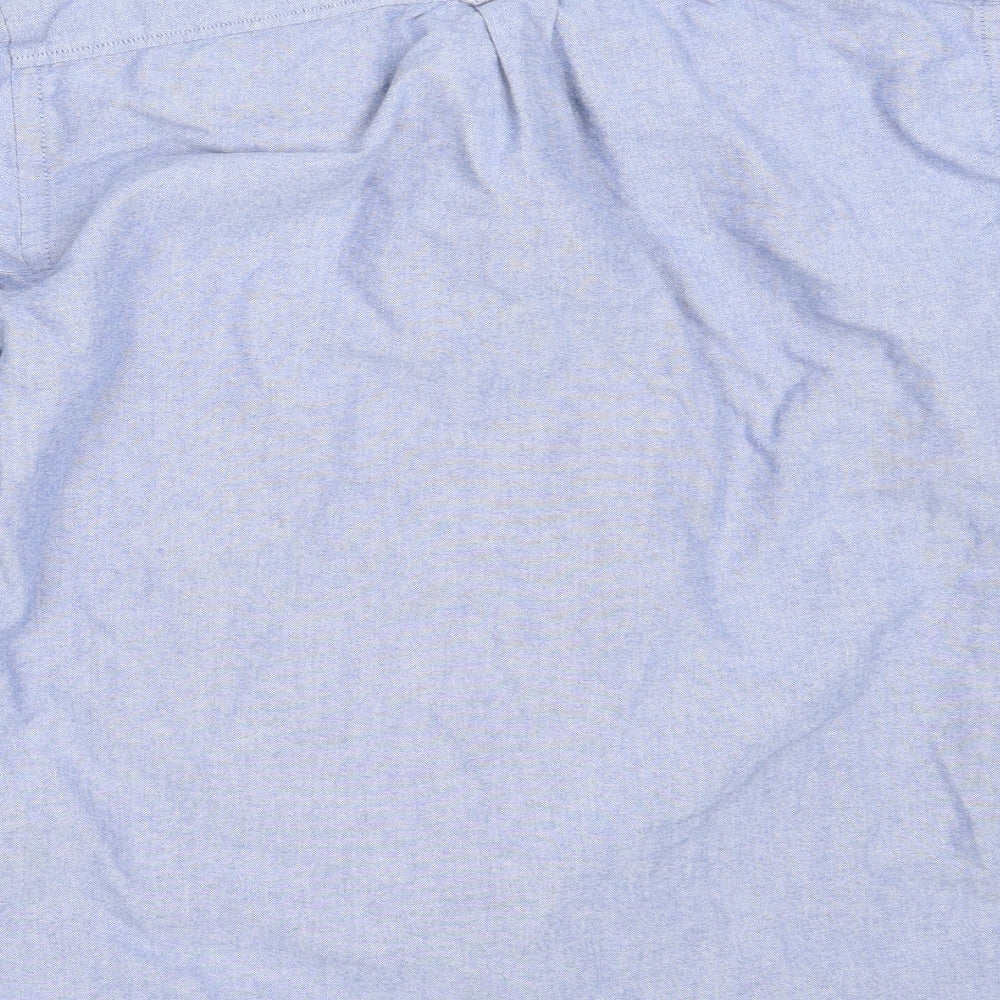 NEXT Mens Blue  Cotton  Button-Up Size S Collared