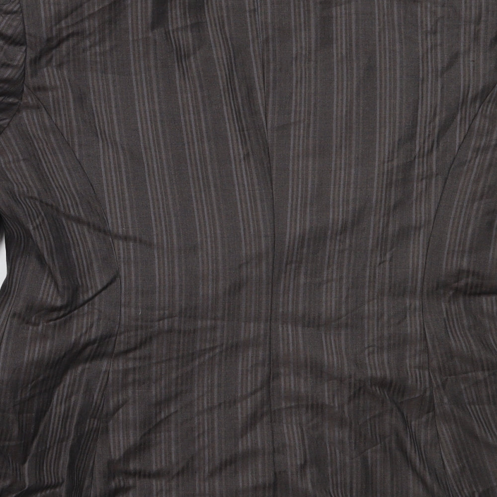 NEXT Womens Black  Wool Jacket Blazer Size 12