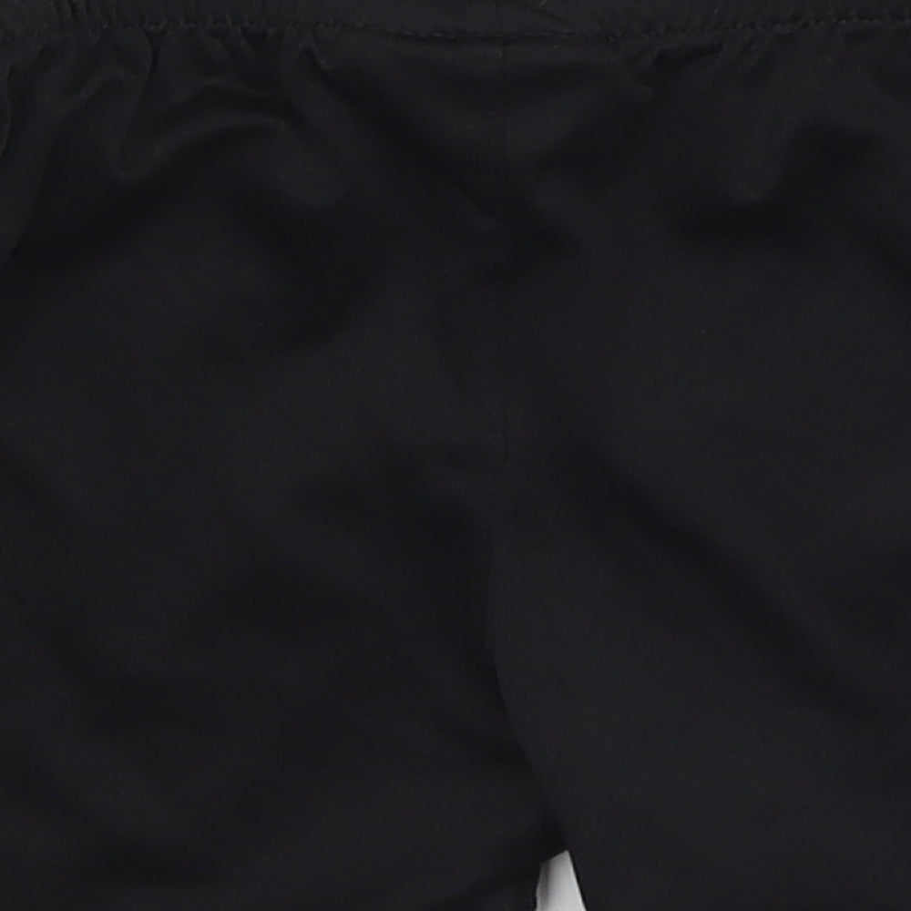 Preworn Boys Black  Polyester Sweat Shorts Size 4 Years  Regular  - Real Madrid