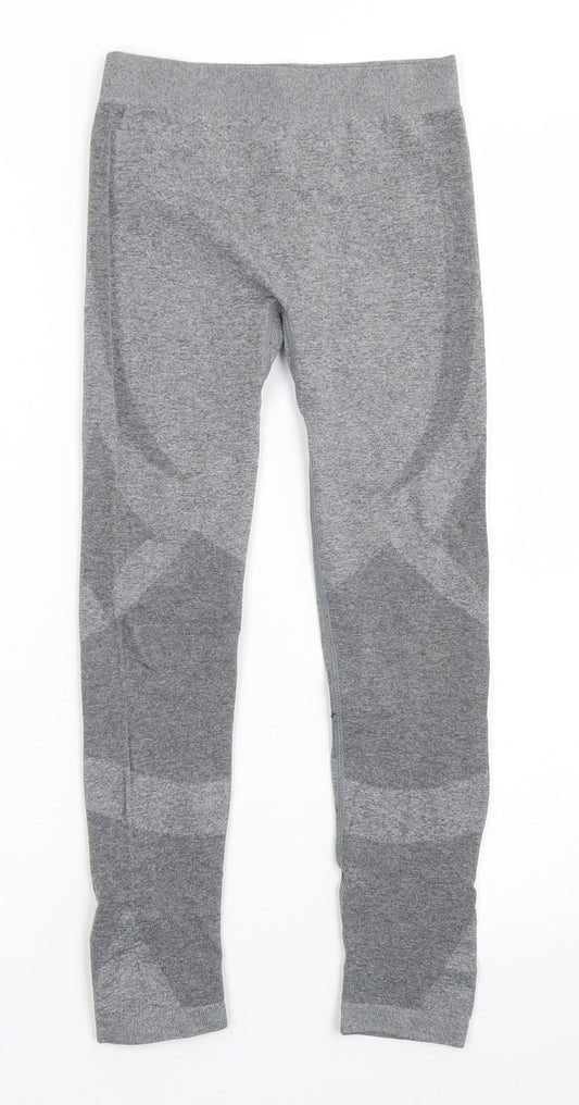Crane Girls Grey  Polyamide Jogger Trousers Size 9 Months  Regular  - Activewear leggings