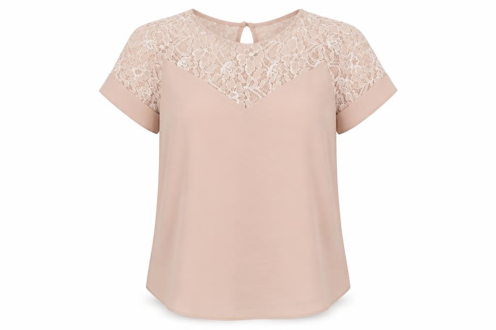 Peacocks Womens Pink  Polyester Basic Blouse Size 10 Off the Shoulder