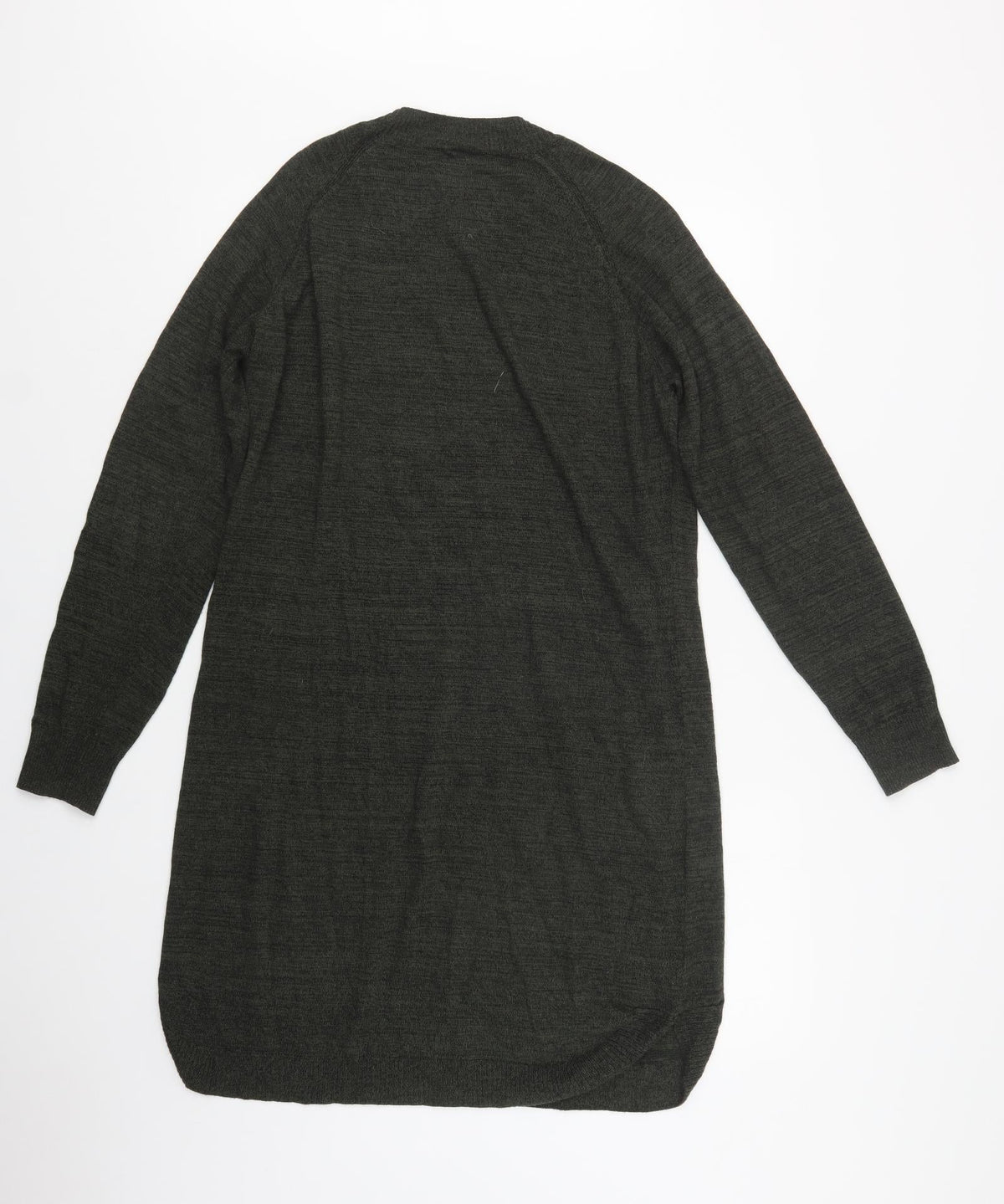 Woolworths Womens Green  Acrylic Kaftan  Size M  Crew Neck