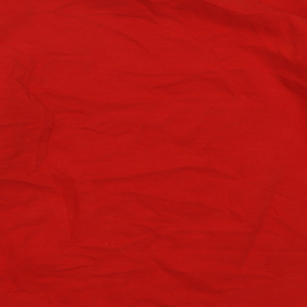 NEXT Boys Red  Cotton Pullover Sweatshirt Size 6 Years  Pullover
