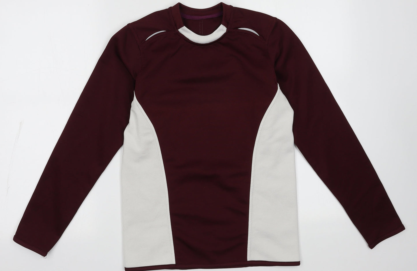 Aptus Mens Purple  Polyester Pullover Sweatshirt Size S